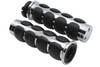 Ultima #35-200 - Ultima Cushioned Grip Set with Chrome Ends