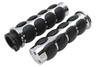 Ultima #35-200 - Ultima Cushioned Grip Set with Chrome Ends