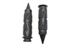 Ultima #35-205 - Ultima Spiked Flame Grip Set Black