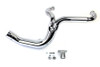 V-Twin #4531 - FLT 2:1 Lake Style Exhaust System Chrome