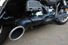 V-Twin - M8 2:1 Exhaust Header Set Black