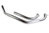 Paughco #730C - Exhaust Header Set Upsweep