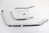Paughco #716B2B - Exhaust Header Set Chrome