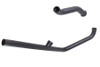 V-Twin #29-0147 *UPDATE - Kick or Electric Exhaust Header Kit Black