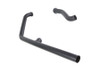 V-Twin #29-0147 *UPDATE - Kick or Electric Exhaust Header Kit Black