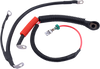 Black Battery Cable Set - 09-13 FLH/T