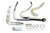 V-Twin - Wyatt Gatling 1-3/4 inch 2 into 1 Exhaust Header Set Chrome