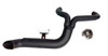 V-Twin #2025 - Speedster 1-3/4 inch 2 into 1 Exhaust Header Set Black