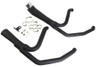 V-Twin #2105 - Cyclone 1-3/4 inch 2 into 1 Exhaust Header Set Black