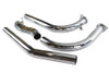 V-Twin - Factory Sample Shovelhead Upsweep Exhaust Header Set Chrome