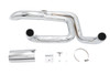 V-Twin #8280 - Wyatt Gatling Lake Style Exhaust System Chrome