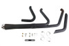 V-Twin #8759 - Wyatt Gatling Holeshot Exhaust Set Black