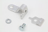 Colony - Cadmium Throttle Cable Bracket and Clamp