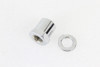 Colony - Front Axle Nut and Washer Kit Chrome Plated