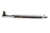 Wyatt Gatling #08-0199-36 - Chrome Fishtail Muffler 36 inch