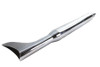 Wyatt Gatling #08-0199-36 - Chrome Fishtail Muffler 36 inch