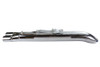 V-Twin #78778 - 2:1 24 inch Collector Turn Out Muffler Chrome