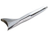 Wyatt Gatling - Chrome Tapered Fishtail Muffler 27 inch