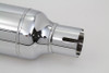 Wyatt Gatling #08-0195S - 22 inch Cigar Muffler Chrome