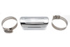 V-Twin #14-0579-4 - Exhaust Heat Shield, Grooved Style