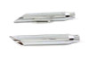 Wyatt Gatling #08-0212 - 16-1/2 inch Baloney Slice Slip On Muffler Chrome