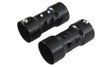 Wyatt Gatling - V-Slot Type Steel 2-1/4 inch Pipe Baffle Set