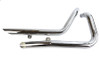 V-Twin - Exhaust Drag Pipe Set Side Slash Style