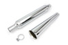 V-Twin - Chrome Muffler With Megaphone Tip