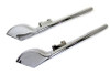 Wyatt Gatling - Batique Style Exhaust Tube Set Chrome