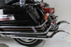 Wyatt Gatling - Batique Style Exhaust Tube Set Chrome