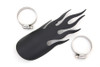 V-Twin #63057B - Black Flame Heat Shield