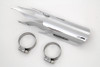 V-Twin #63559 - Chrome Flame Heat Shield