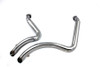 Wyatt Gatling - Exhaust Drag Pipe Set Straight Cut Chrome