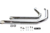 V-Twin #7442 - Wyatt Gatling Exhaust Drag Pipe Set Down Slash Shorty