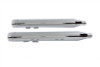 V-Twin #7414 - Wyatt Gatling Muffler Set With Chrome End Caps