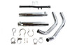 V-Twin - Tapered Muffler Exhaust Kit Chrome