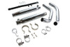 V-Twin - Tapered Muffler Exhaust Kit Chrome