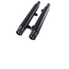 V-Twin #INMF-3002BB - Indian Slip On Muffler Set Black
