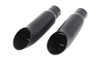 V-Twin - Black Mini Exhaust Tip Set