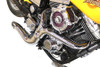 V-Twin #8473 - FXD 2:1 Lake Side Pipe Exhaust Chrome