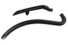 V-Twin - Factory Sample Curved Radius Exhaust Header Set Black