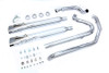 V-Twin - Crossover Exhaust Header and Muffler Kit