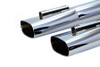 V-Twin - Crossover Exhaust Header and Muffler Kit