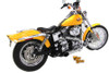 V-Twin - Chrome Wyatt Gatling 2 into 1 Exhaust Pipe Header Kit