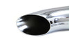 V-Twin - Chrome Wyatt Gatling 2 into 1 Exhaust Pipe Header Kit