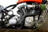 Wyatt Gatling #2292 - Wyatt Gatling  inchY inch Exhaust Pipe Header Black