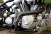 Wyatt Gatling #2292 - Wyatt Gatling  inchY inch Exhaust Pipe Header Black
