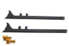 Wyatt Gatling - Wyatt Gatling 32 inch Scalloped Fishtail Set Black