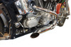 Wyatt Gatling #1953 - Chrome Wyatt Gatling 2 into 1 Exhaust Pipe Header Kit