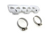 V-Twin #63787 - Chrome Skull Heat Shield